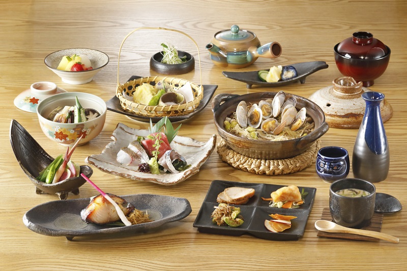 日本の四季折々を食材で彩る膳菜10種「椿」つばきコース