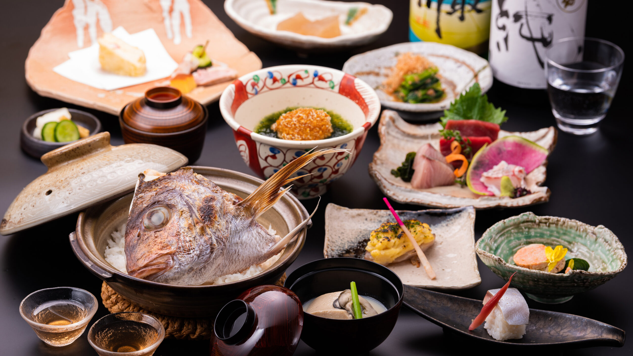 こだわりの出汁と旬食材の土鍋飯「楓」かえでコース