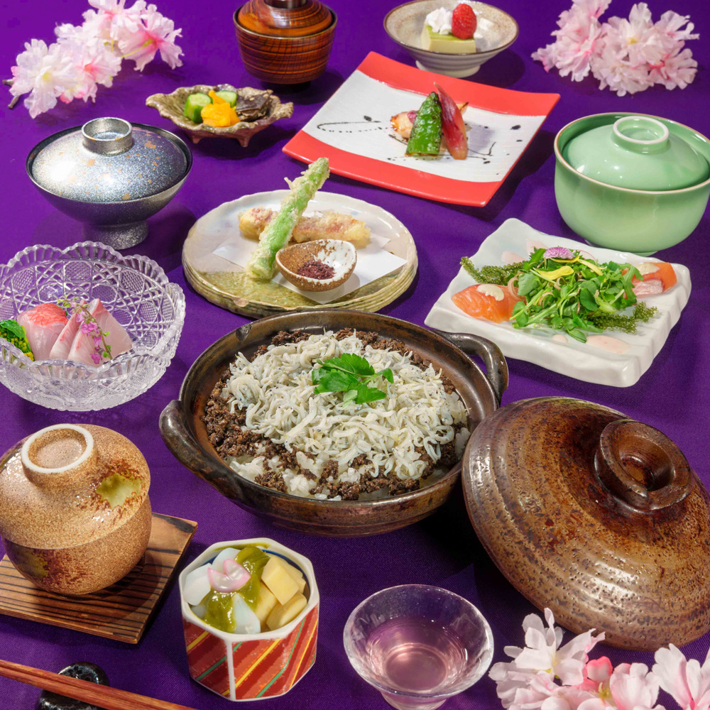 こだわりの出汁と旬食材の土鍋飯「楓」かえでコース